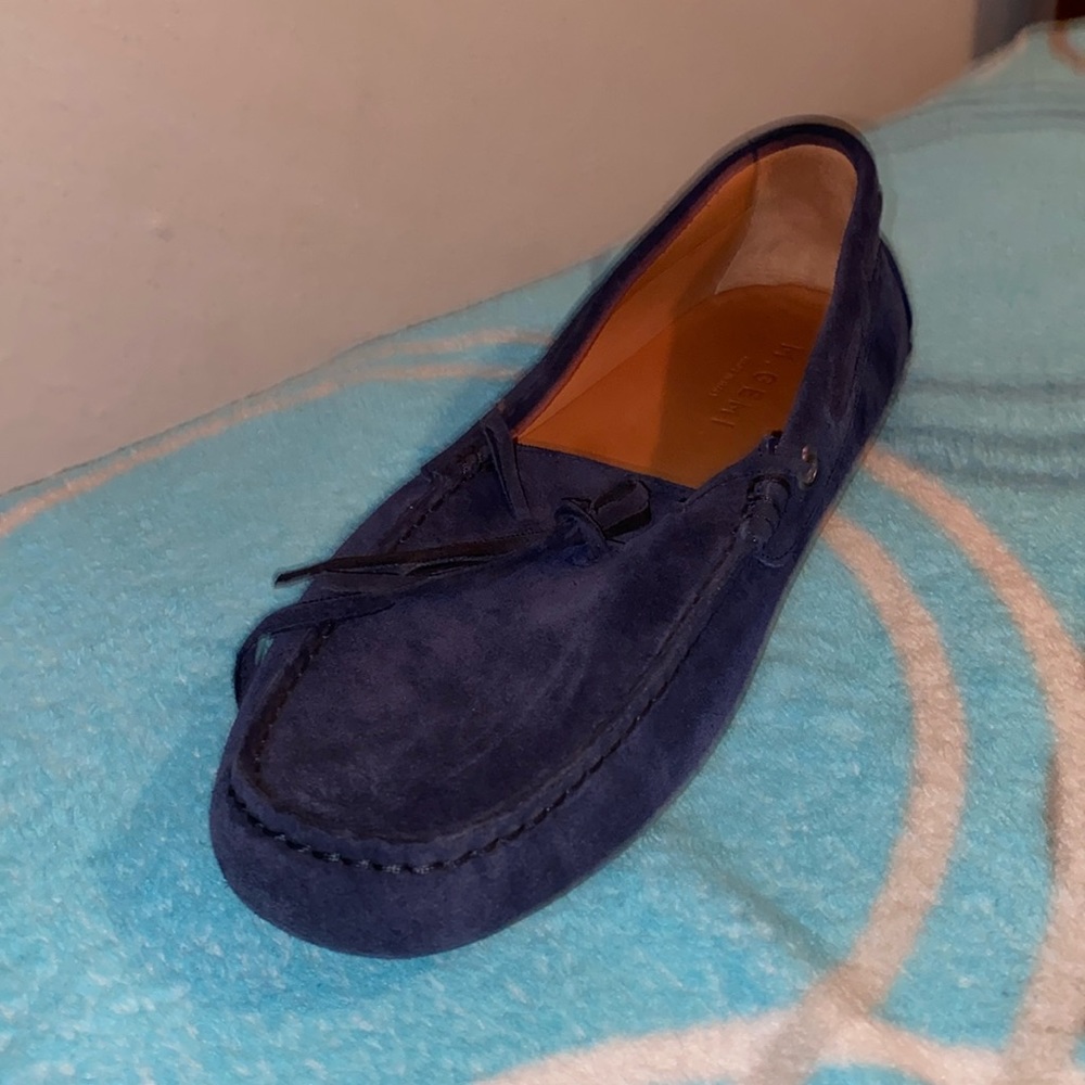 M.Gemi shoes , color blue and made in Italy size EU 43